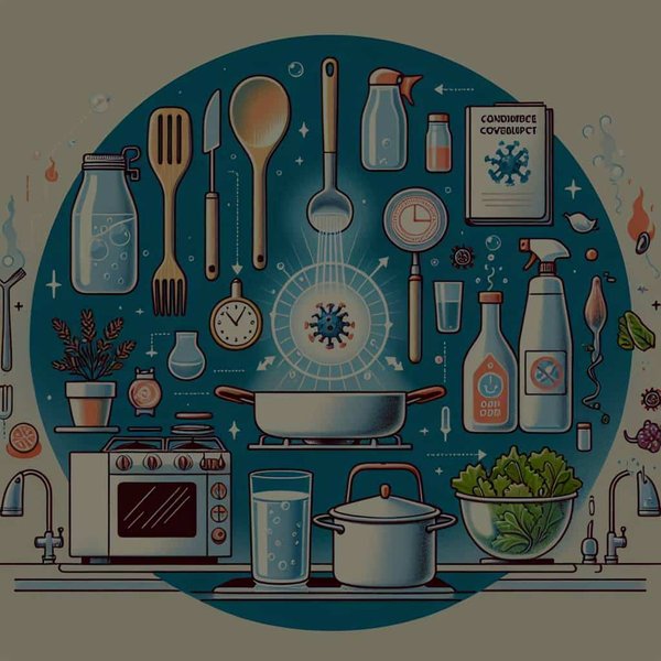 Quelle est la façon la plus efficace de désinfecter les ustensiles de cuisine naturellement?