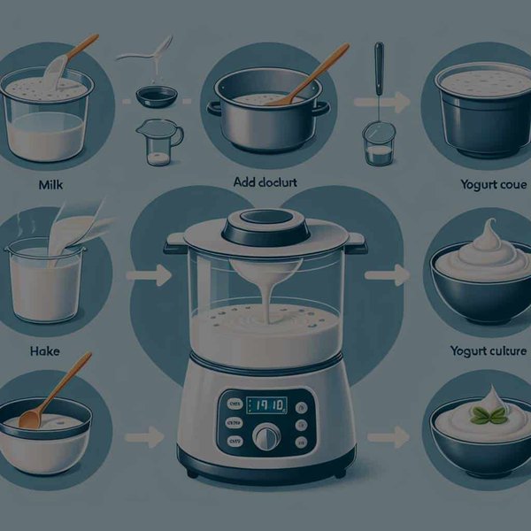 Comment faire des yaourts maison avec une yaourtière pour une texture ferme ?