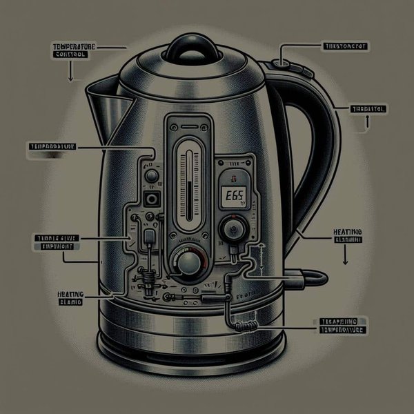 Quelle est l'importance de la fonction de contrôle de la température dans une bouilloire?